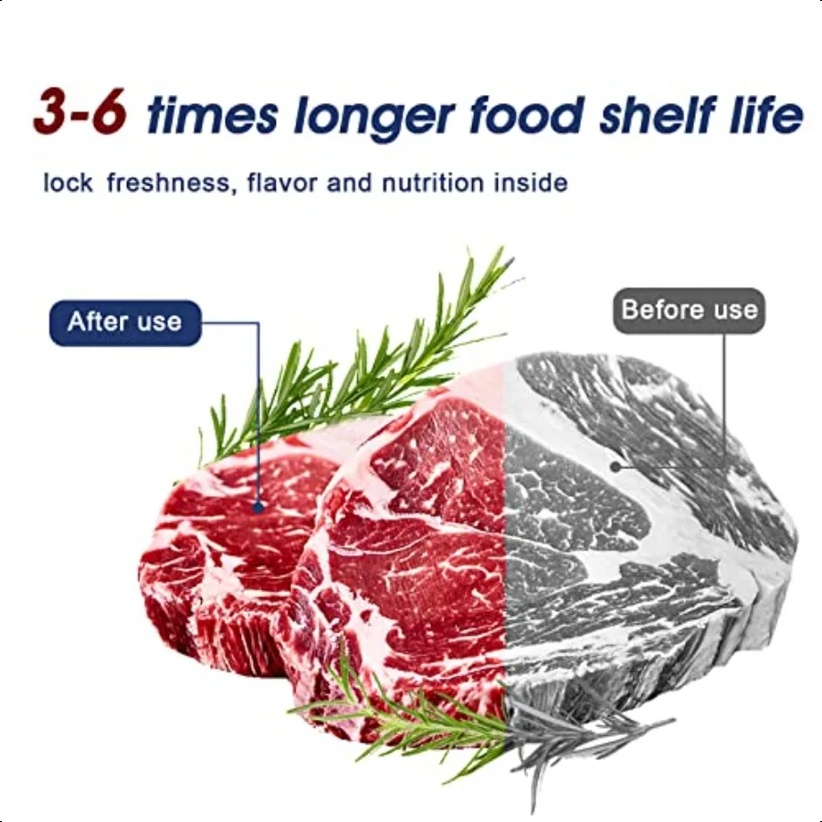 Vacuum Sealer Bags 2 Rolls 11x50' Commercial Grade Food Saver Bags for Seal a Meal BPA Free Heavy Duty Great for vac Storage Me