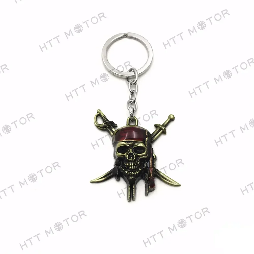 Motorcycle Creative Motorcycle Bicycle Skull Key Chain Ring Keychain Keyring Key Fob
