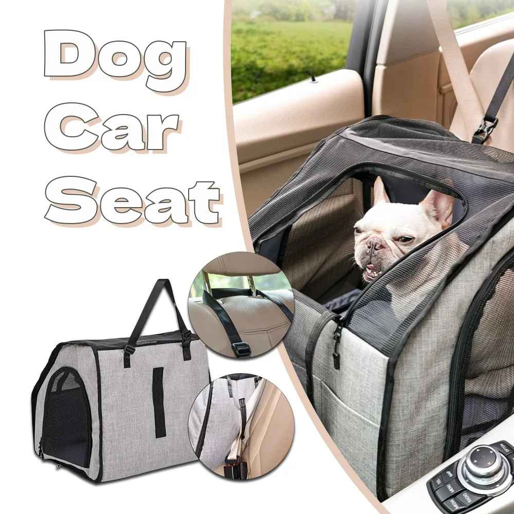 Pet Carrier Travel Safety Carrier Bags for Pets Dog Soft-Sided Carrier for Large Dogs Portable Car Seat Kennelm dog accessories