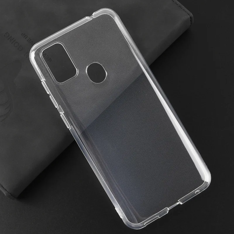 Soft TPU Phone Case for ZTE Blade A7s 2020 Optus X P650 Pro Clear Black Cover Silicone Back Shell Protective Soft Cover