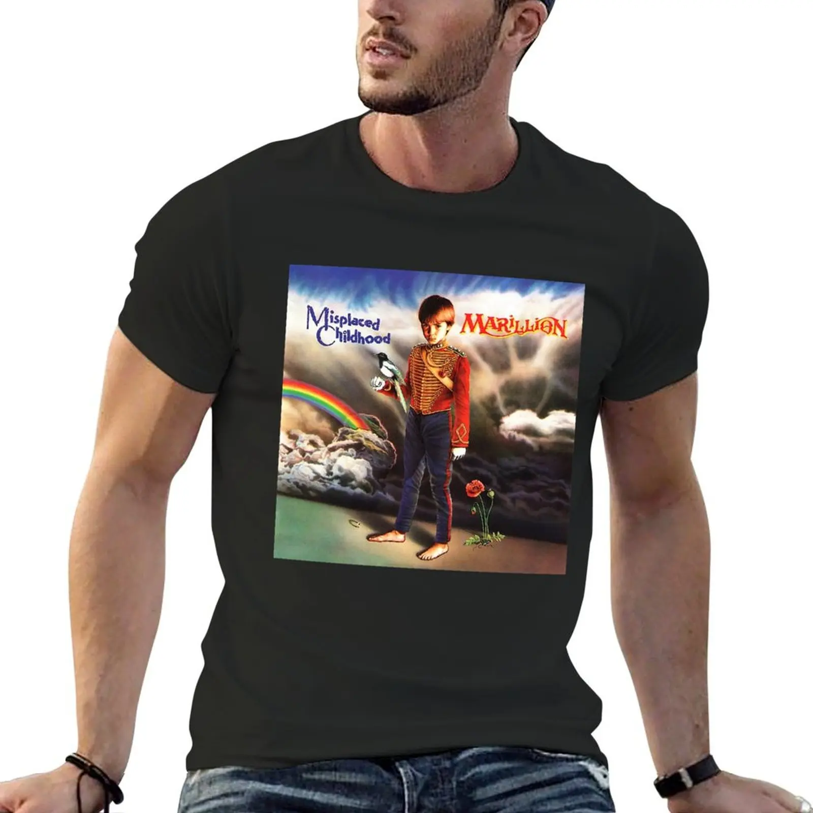 Misplaced Childhood T-Shirt man clothes designer shirts blacks essential t shirt vintage t shirt men