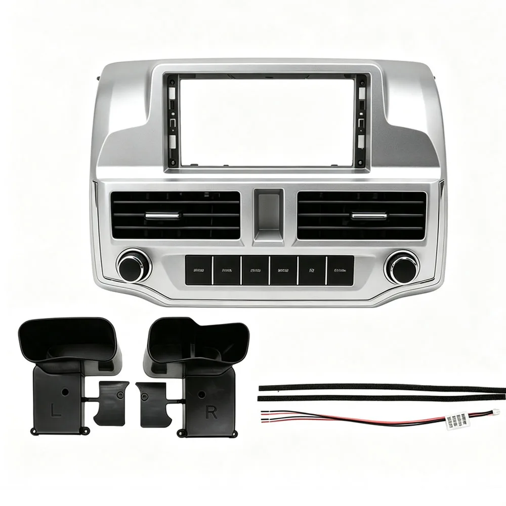 12.3 Inch Radio Fascia Frame For Toyota 4 Runner 2009 Android Stereo Dashboard Panel Trim Installation Kit