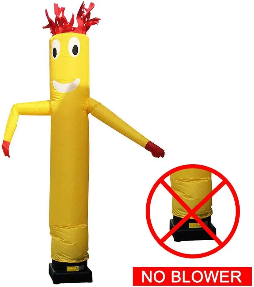 Zestaw dmuchanych tańczących ludzi 3 m, dmuchana lalka tańcząca, ludzik na powietrzu, falujący tańcający na wietrze, dmuchana reklama, lalka powietrzna.