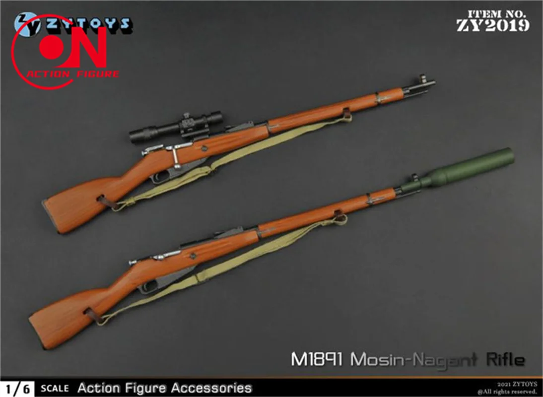 ZYTOYS ZY2015-ZY2019 1/6 بندقية قنص 98K نوع 99 M1 Garand NO4MKI M1891 بندقية نموذج المشهد الدعائم صالح 12 ''الجندي عمل الشكل #2