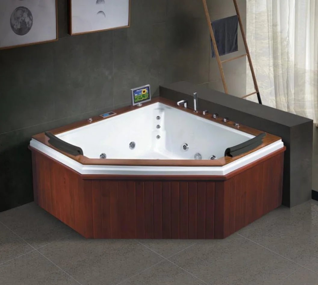 

Jacuzzi Bubble massage tub, outdoor spa, oxygen, integrated tub and whirlpool