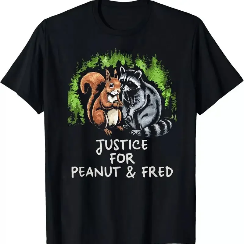 Justice For Peanut The Squirrel And Fred Raccoon T Shirt