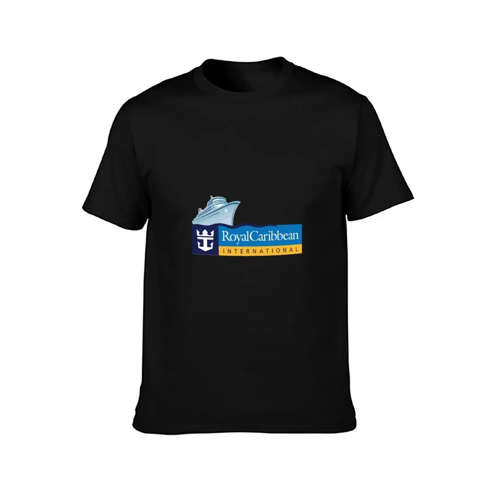 Royal Caribbean Cruise Ship Design T-Shirt Active Sports Short Sleeve Cotton Shirt T-Shirt