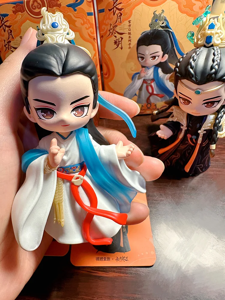 Long Moon Embers Ming Action Figures Official Tan Taijin Ming Ye Xiwu Luo Yunxi Sang Jiu Bai Lu Pvc Collect Figurine Toys Gifts