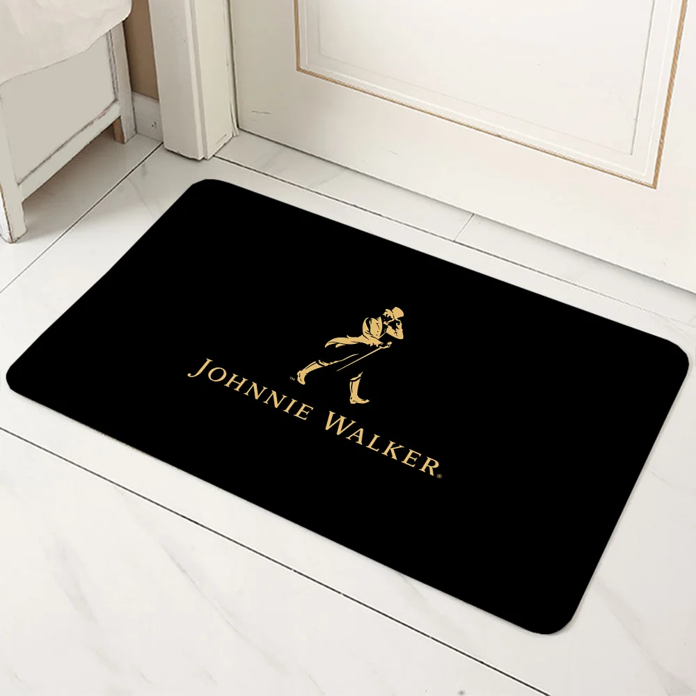 Laumango J-Johnnie Walker Foot Mat Anime Rug Cute Room Decor Mat for Hallway Carpets for Kitchen Doormat Entrance Door Balcony