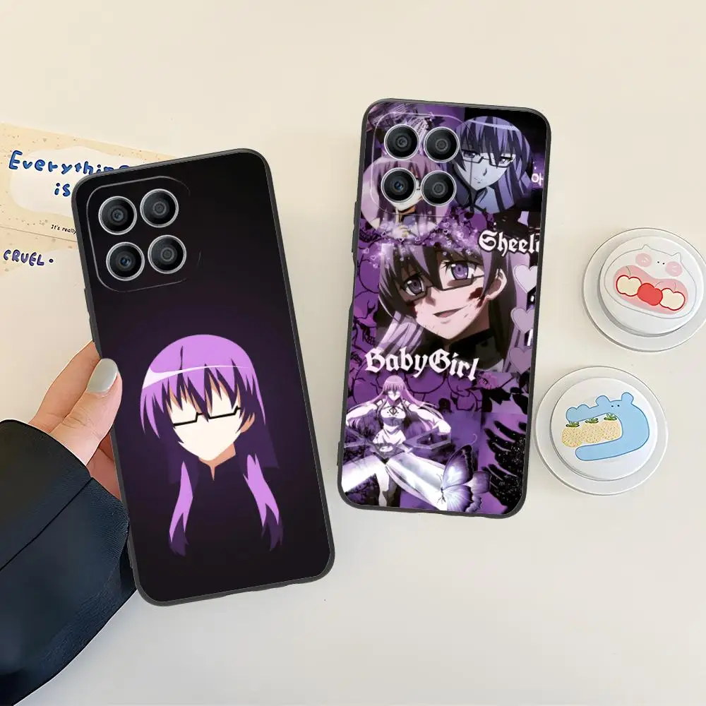 

Akame Ga Kill Sheele Phone Case for Honor 90 80 70 60 50 30 20 10 9 8 7 Pro S SE Lite 5G Black Luxury Pretty Cover