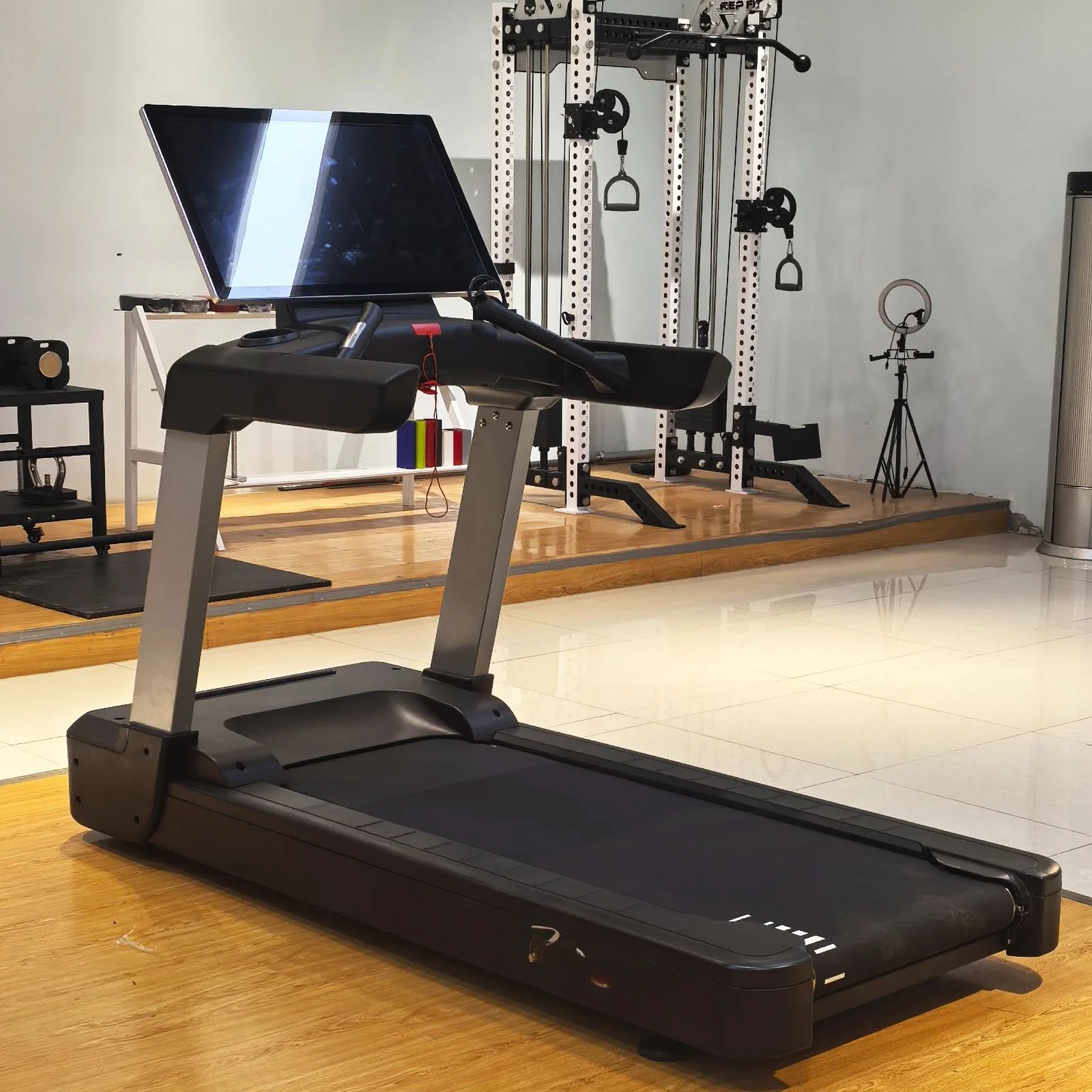 Fitness equipment, commercial running, gym, large multi-function treadmill touch screen, treadmill