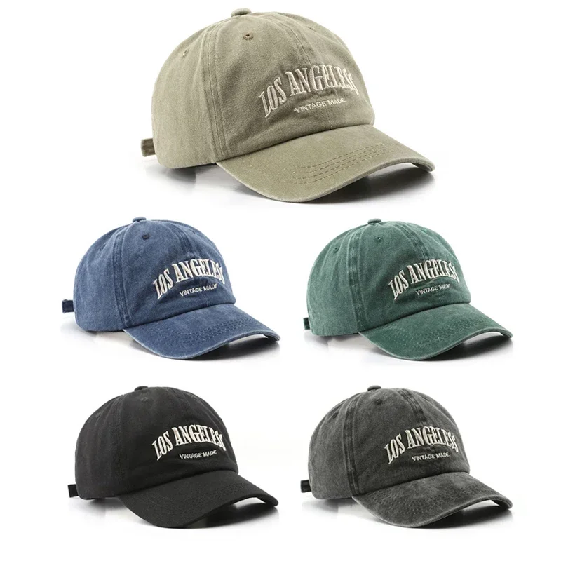 1PC Cotton Baseball Cap for Men and Women Fashion Embroidery Hat Cotton Soft Top Caps Casual Retro Snapback Hats Unisex