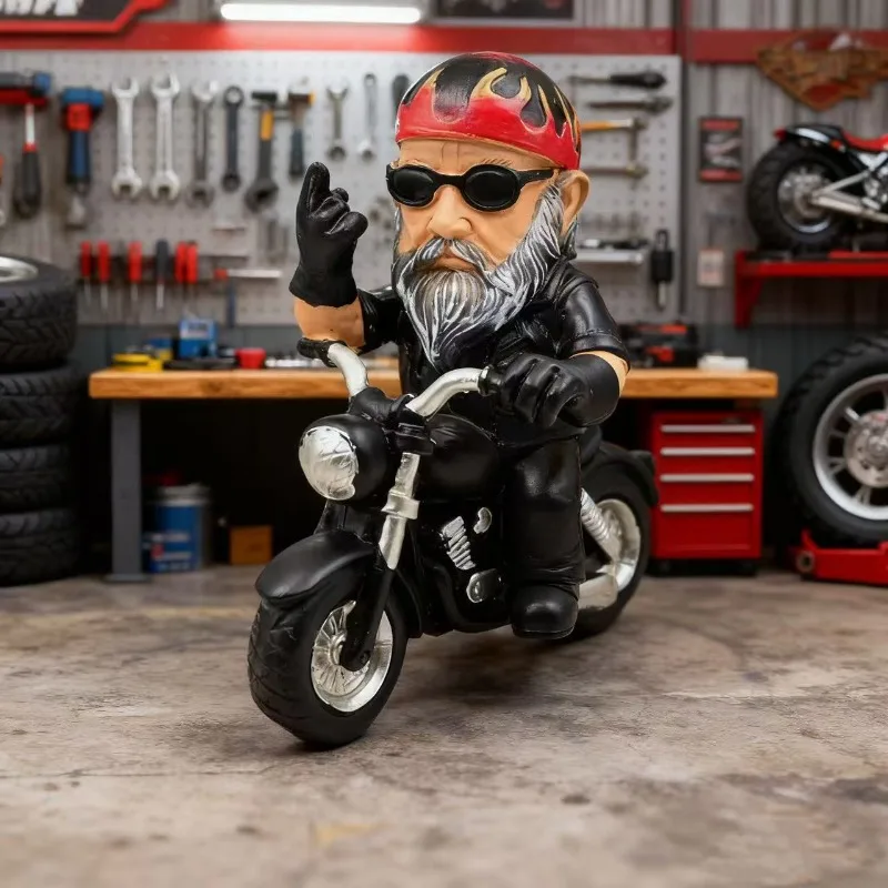 

1Pcs Motorcycle Rider Sculpture Resin Fashion Accessories Home Decoration Bedroom Study Computer Desk Desktop Accessories