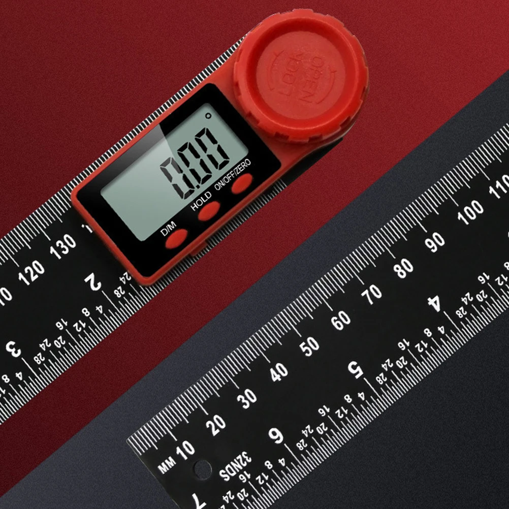 

Digital Angle Ruler Protractor Measuring Tool Lcd Display 0.3 Degree Accuracy Woodworking Bevel Miter Crown Trim Molding Frame