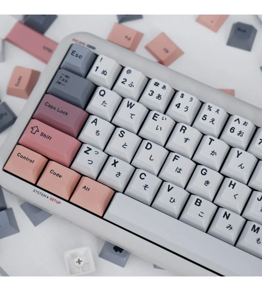 Keycap 152 keys PBT sublimation cherry original factory height English/Japanese full set of mechanical keyboard