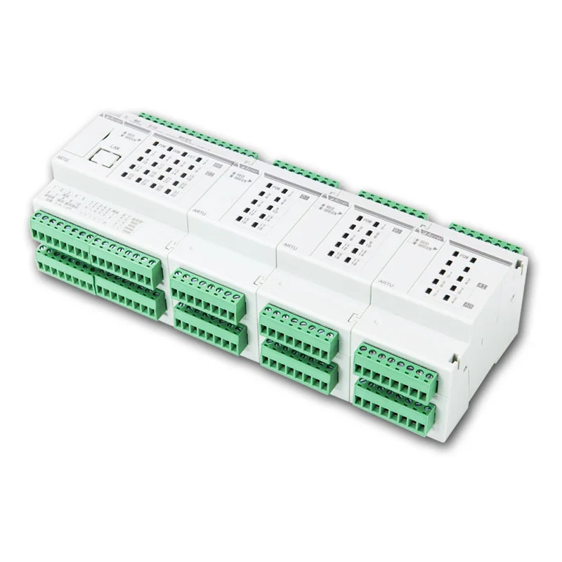 ARTU100-K16/CE Remote Terminal Units 2-path 485 CommuniConnectivity Din Rail signal Collect Device RJ45 Etherne