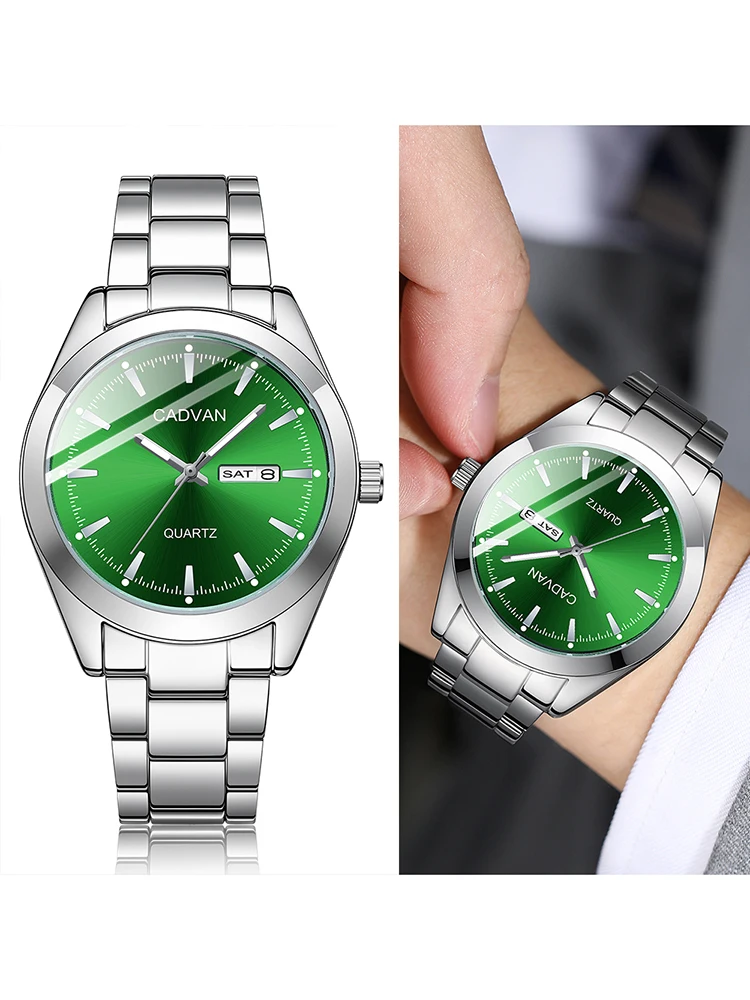 1Pcs Men's Business Style Watch Set, Simple & Grand, Ideal Gift For Ramadan, Eid Al-Fitr, Father's Day, Christmas, Party