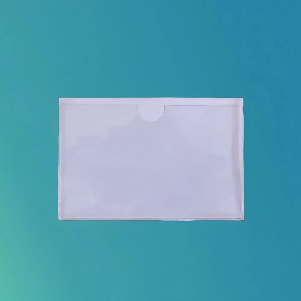 Clear Adhesive Pouch For Label Insertion Warehouse Shelf Bin Marker Organization Storage Tagging Holder System - view 6