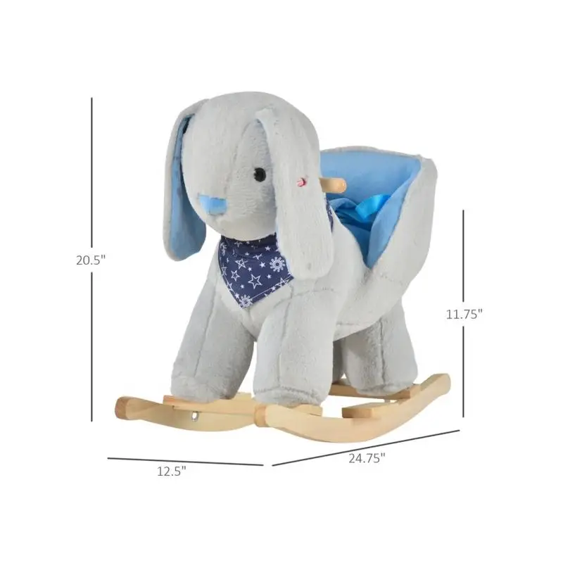 Rabbit Rocking Chair - Comfortable & Stylish Nursery Furniture for Kids