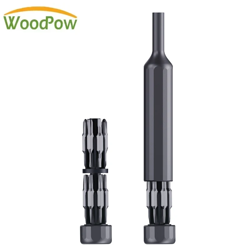 New 27-in-1 Manual Screwdriver S2 Alloy Tool Steel Material Built-in Double Bit Watch Glasses Precision Magnetic Screwdriver Set