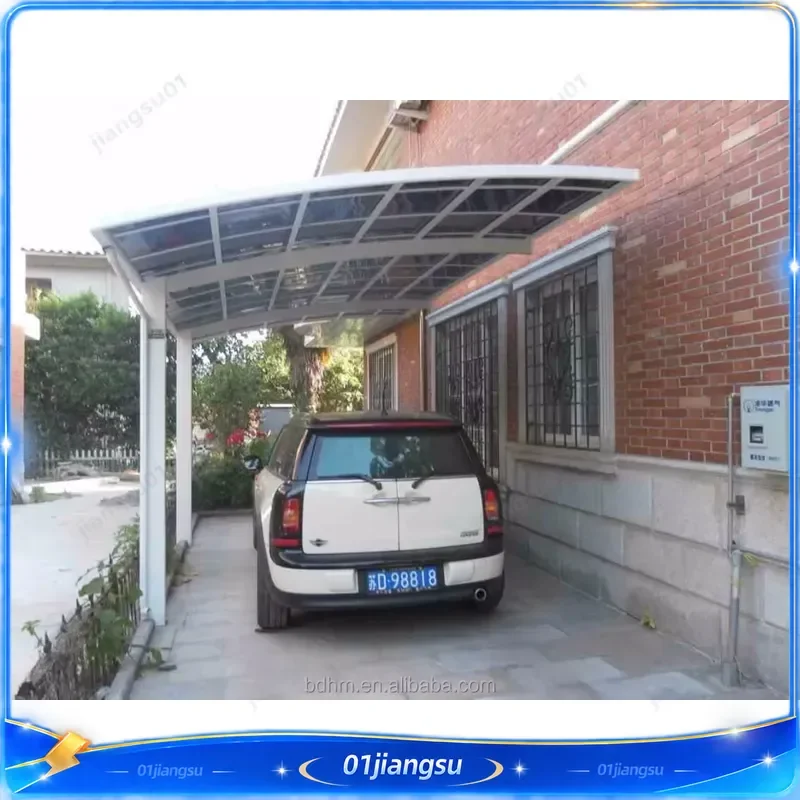 Transparent Solar Panel 100% Bayer Material Solid Polycarbonate Sheet UV Resistant Clear PC Board for Car Parking Shed Canopy