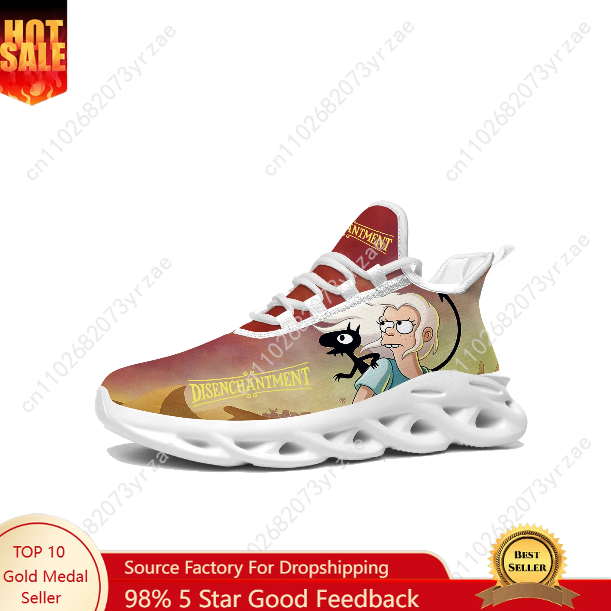 

Кроссовки на плоской подошве Disenchantment, мужская и женская спортивная обувь, высококачественные персонализированные удобные кроссовки, обувь на заказ