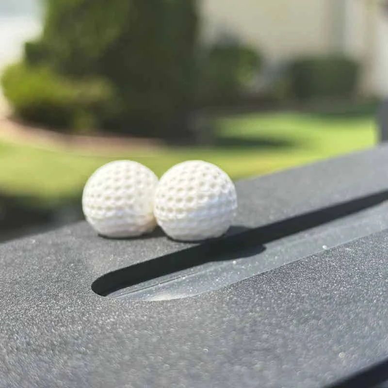 Golf Ball Style Tire Valve Stem Caps for Car Universal Wheel Air Dust Covers for Auto - view 4