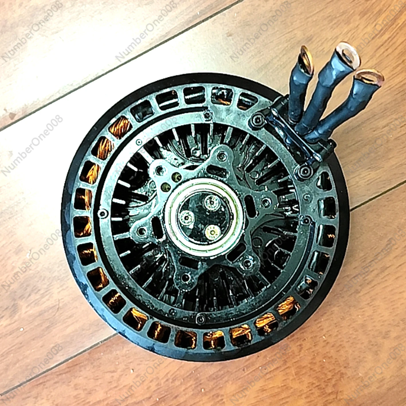 محرك بدون فرشاة دوار خارجي من الدرجة الاحترافية A55 بقوة 50 كجم لمنصة الطائرات بدون طيار الثقيلة eVTOL #3