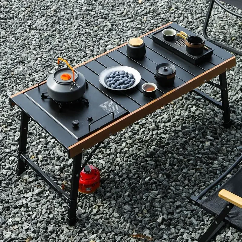 

Outdoor Folding Portable Table, Camping Equipment, Multi-functional Expansion Tea Table, Camping Tables