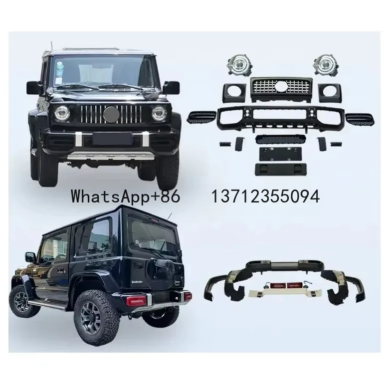 G63 AMG Wagon Offroad Exterior Modified Accessories Full Set Body Kit For Jimny JB74/64 2019- 2023 Car Bumper