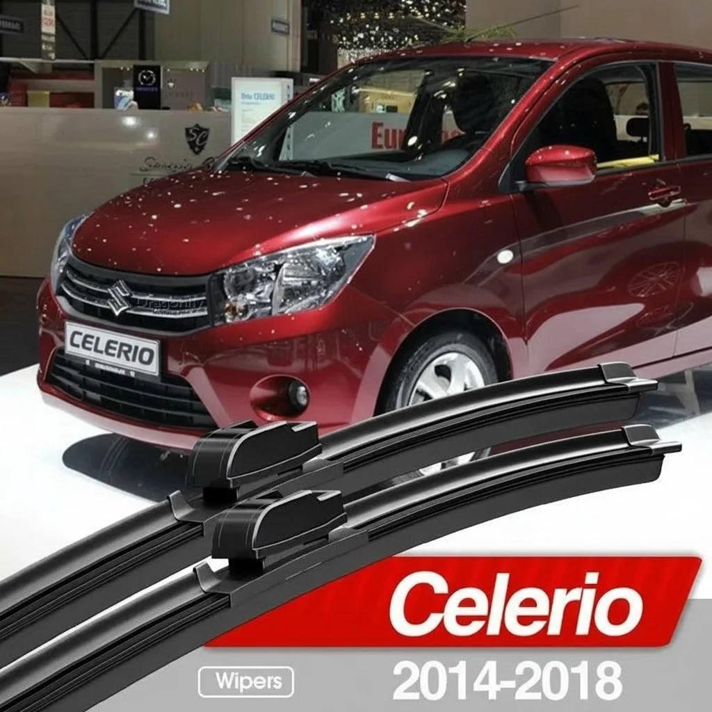 

For Suzuki Celerio 2014-2018 Front Windshield Wiper Blades 2pcs Windscreen Window Accessories 2015 2016 2017