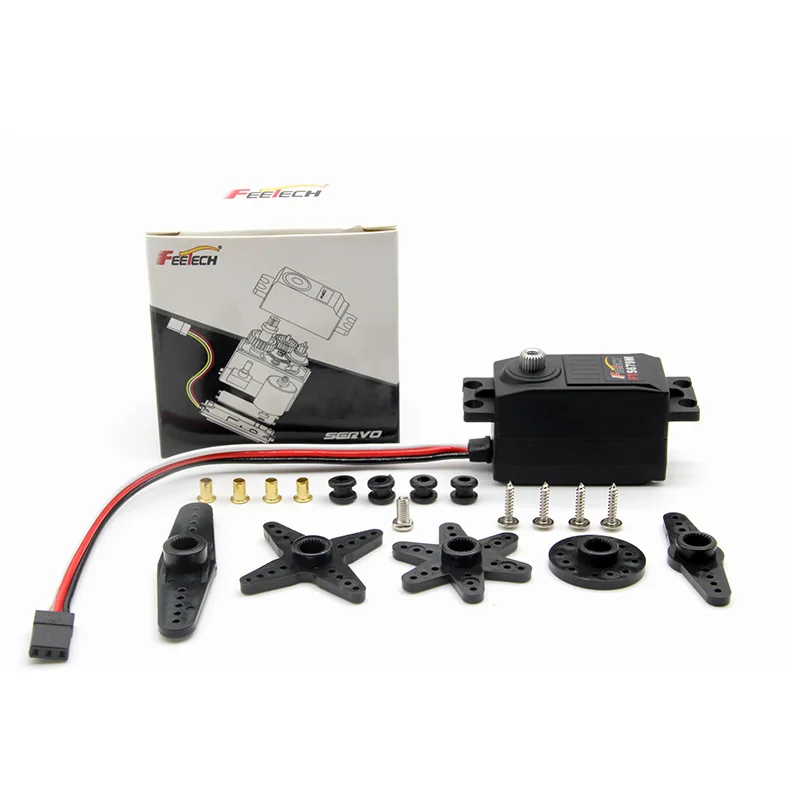 Feetech 7.4V 25kg High Speed 0.098sec Coreless Motor Servo for  HPI Racing Losi Tamiya ARRMA RC Car Servo FT5679M