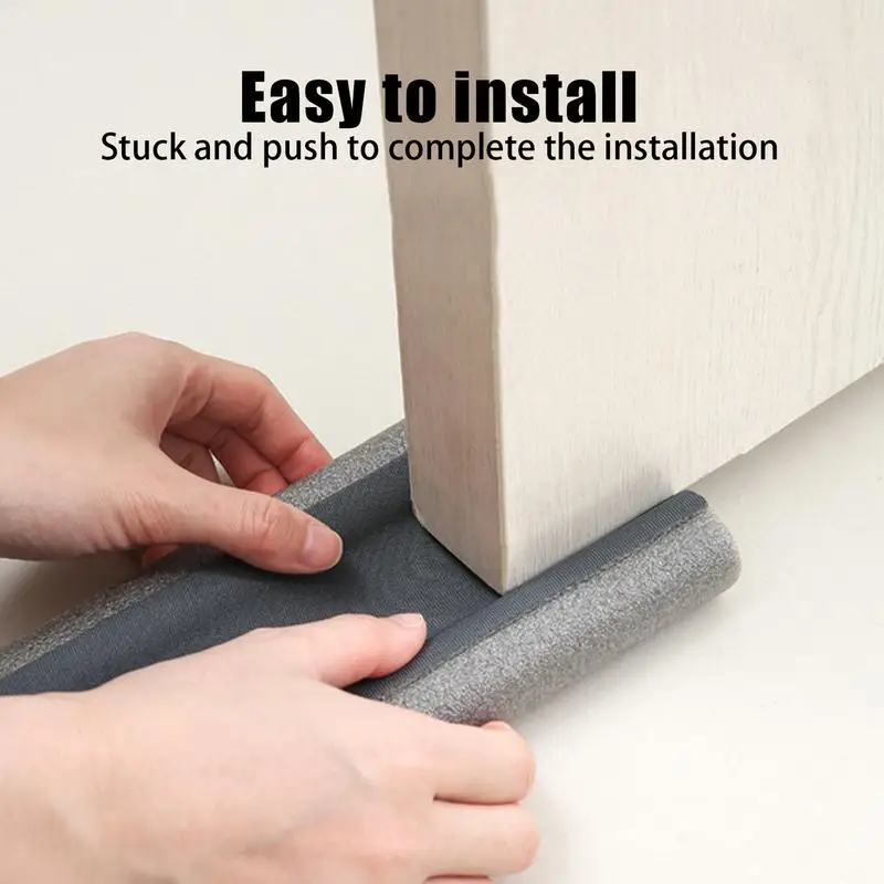 

Flexible Door Bottom Sealing Strip Stopper Sound Proof Gasket Weatherstrip Window Draft Guard Wind Dust Blocker Protector