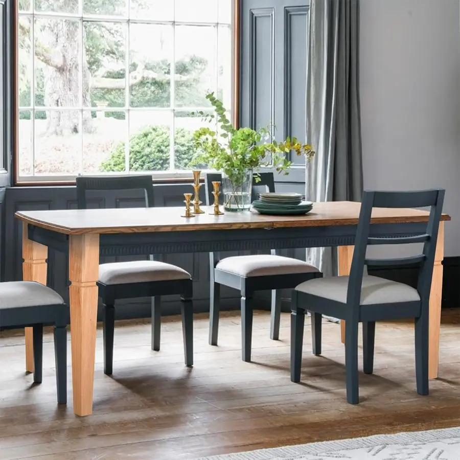 Factory Direct 2026 Inch Square Unfinished Oak Furniture Legs Heavy Duty Mid Century Tall Wooden Legs Set of 4 for Tables, Bench