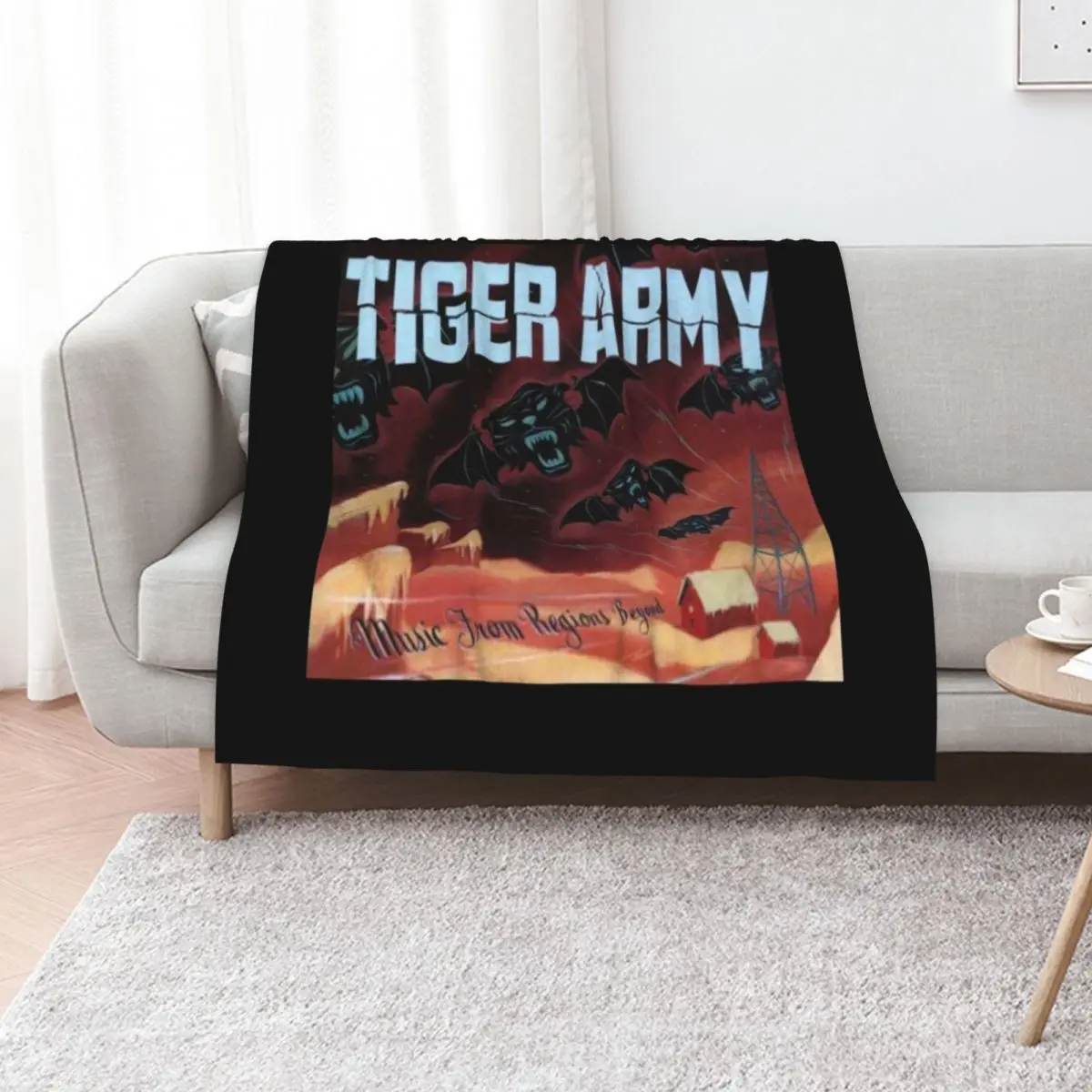 Music from Regions Beyond Throw Blanket Winter beds Bed Plaid Bed linens Loose Softest Blankets