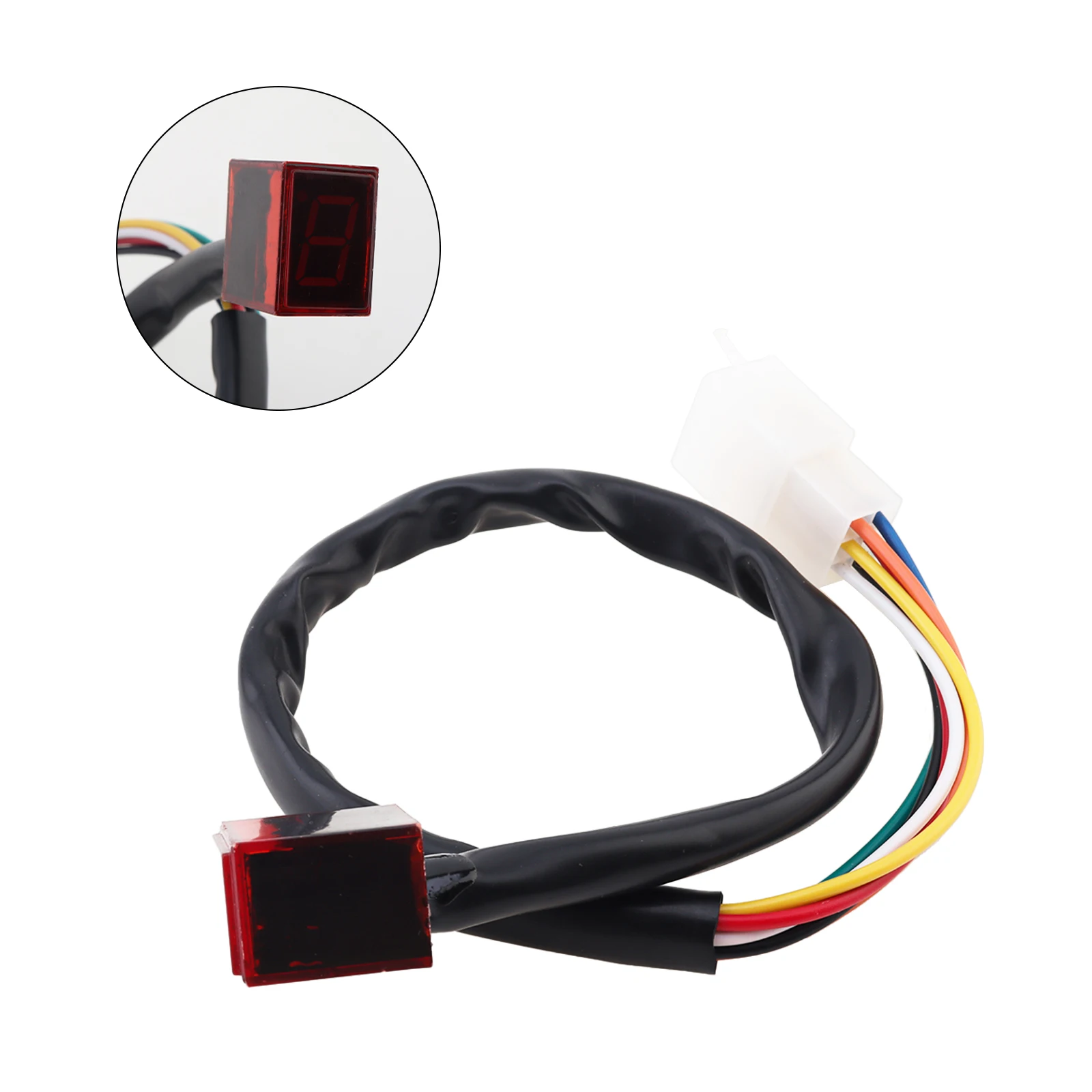 12V LED Gear Indicator Motorcycle Display Shift Lever Sensor Digital Gear Indicator Motorbike Accessories