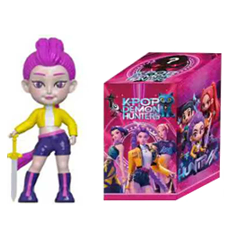 2026 جديد أنيمي KPop الشيطان هنتر دمية لعبة من الفينيل رومي ميرا زوي شخصية قناع الفينيل صندوق أعمى حلية لعبة هدية الكريسماس ﻿
