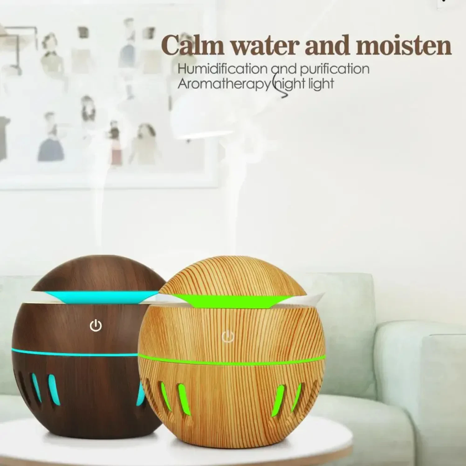 rsonalize your aromatherapy experience with this luxurious modern diffuser, designed to improve your overall sense of tranquilit