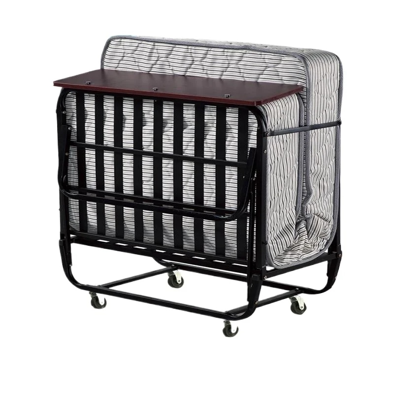 LMM1 extra bed folding bed hotel room extra bed  folding with wheels