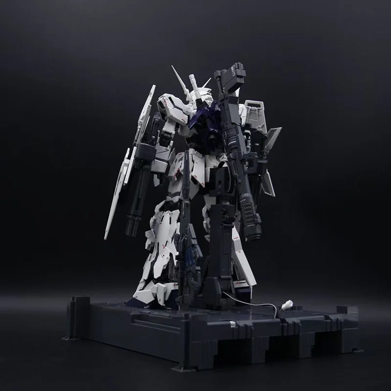 New SHENSHOU MGEX 2201/2202 RX-0 Unicorn With Light Assembly Model Kits Plastic skeleton Anime Action Figure Robot Toys