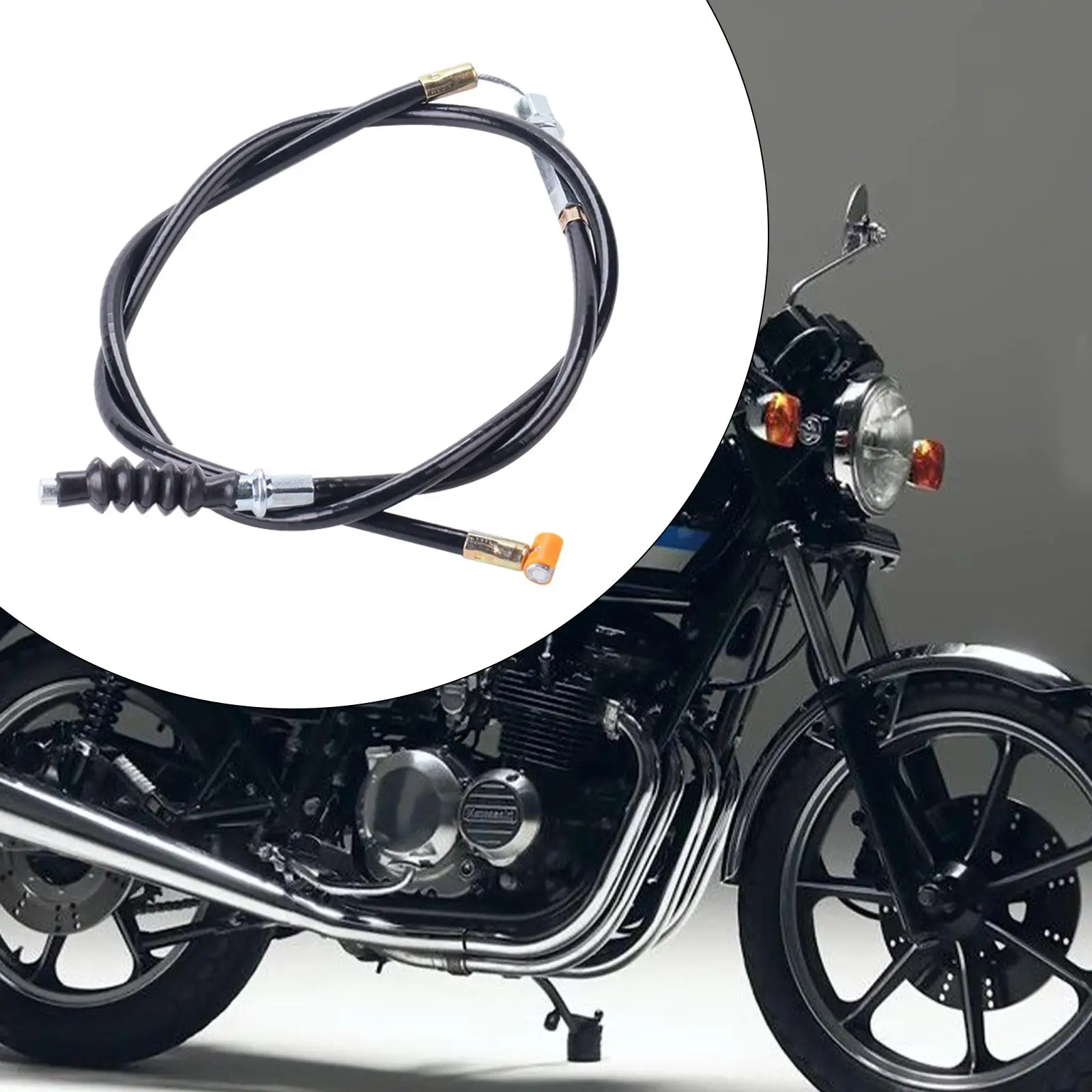 

Motorcycle Clutch Cable for 50-125cc Replacement Easy to Install Stroke 65mm