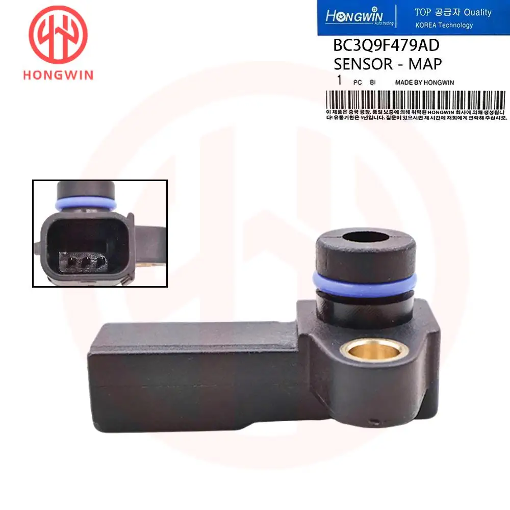 

1/3pcs Manifold Absolute Pressure Sensor BC3Q9F479AD BC3Z9F479B For Ford F-250 F-350 Super Duty 6.7L Diesel 2011-19