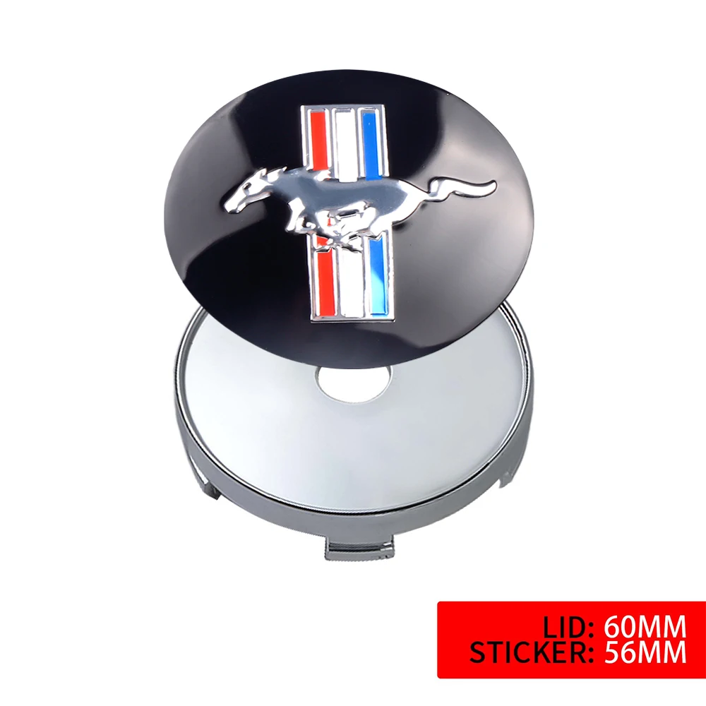4 SZTUK Nakładki na kołpaki centrujące do felg samochodowych Naklejki na kołpaki do Ford Focus Mk2 Mk3 Party Ranger Mondeo Mk4 Mustang