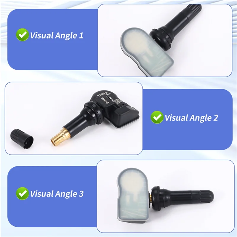 

For Autel Tools Compatible Programmable Tyre Tire Pressure TPMS Sensor 11Pcs 2 In 1 315MHZ+ 433Mhz For TS408 TS508 ITS600 MX