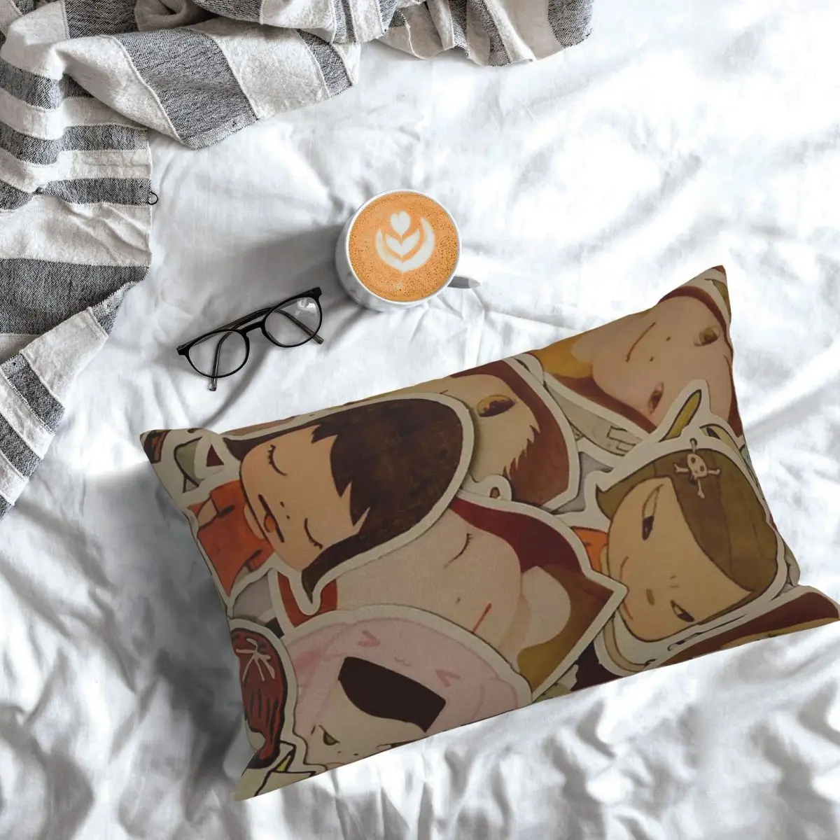 

Прямоугольная наволочка Yoshitomo Nara, декоративная наволочка для спальни, дома, для комфортного сна, декоративная подушка