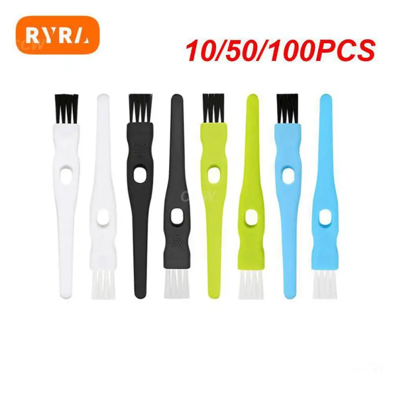 10/50/100PCS Gap Cleaning Brush No Harm To Equipment Dense Bristles Stylish Retro Fashion Pairing Coffee Machine Brush