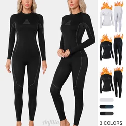 Anfilia Women Ski Thermal Underwear Set Quick Dry Anti-static High Elastic Tight Seamless Warm Base Long Johns