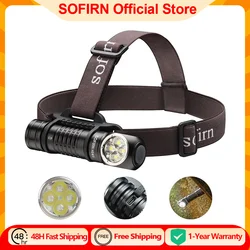 SOFIRN HS41 Headlamp 4000lm 21700 USB C Rechargeable with SST20 LED Torch Indicator with Magnetic Tail Flashlight