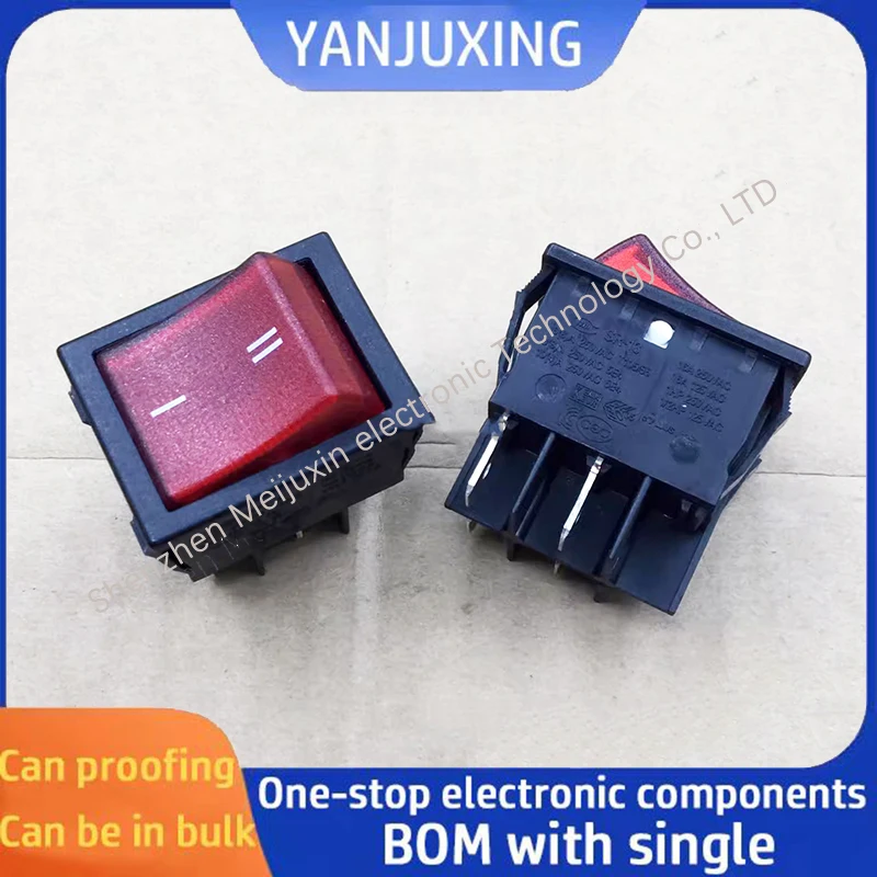 1~5pcs/lot Big boat switch SR-13 Vacuum cleaner with light button warping switch four-pin second gear