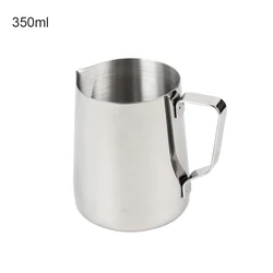 350/600ML Stainless Steel Garland Cup Milk Froth Pot Foamer Coffee Latte Cup Container Milk Coffee Metal Kettle Bar Kitchen Tool